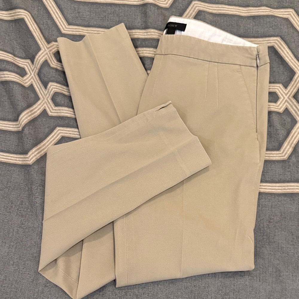 J. Crew Women's Tan Skinny Pants